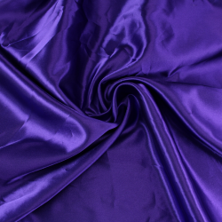 satin polyester violet