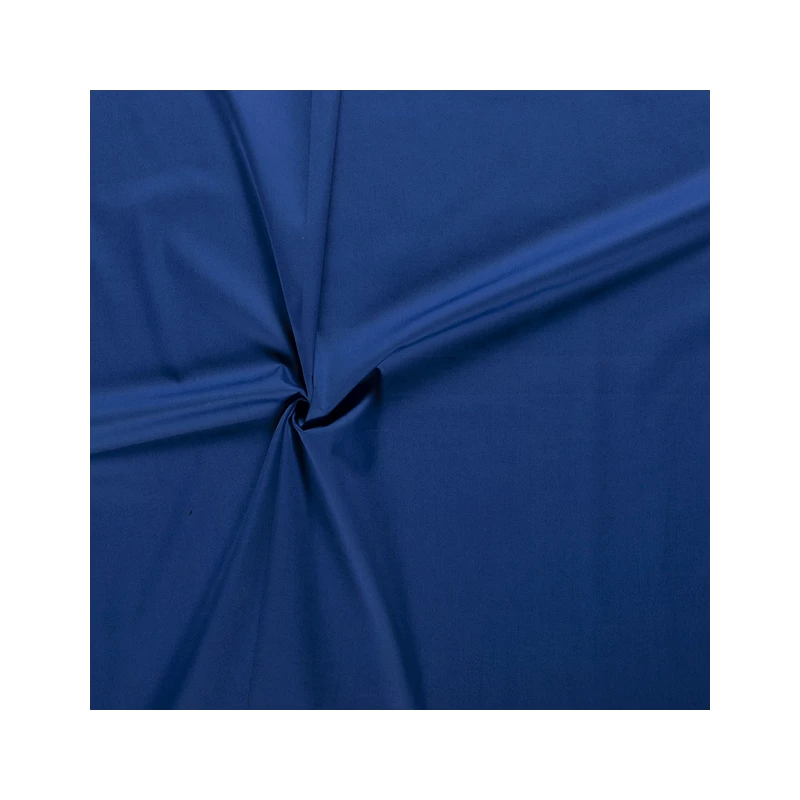 Tissus Popeline de Coton Bleu Roi