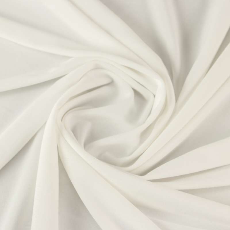 Tissu Banlon Blanc