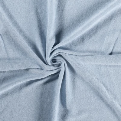 Tissu Éponge Bleu Bébé