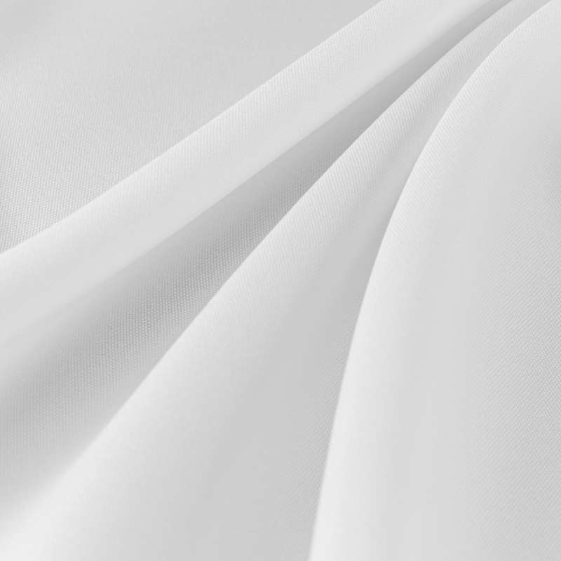 Tissus infroissable couleur blanc vendu au coupon de 3 mètres