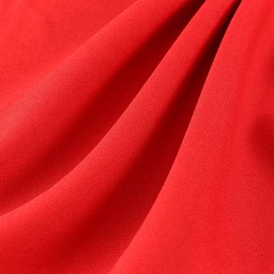 Tissus infroissable couleur rouge