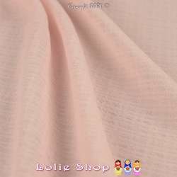 Tissu Gaze Polyester Couleur Rose Bonbon
