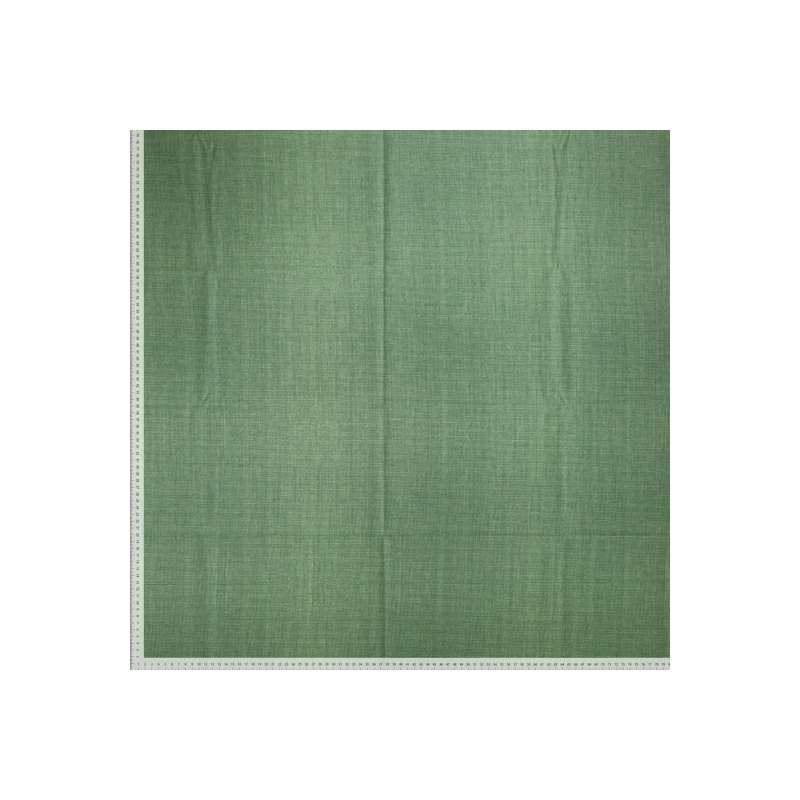 Tissu en coton Cretonne Uni Vert