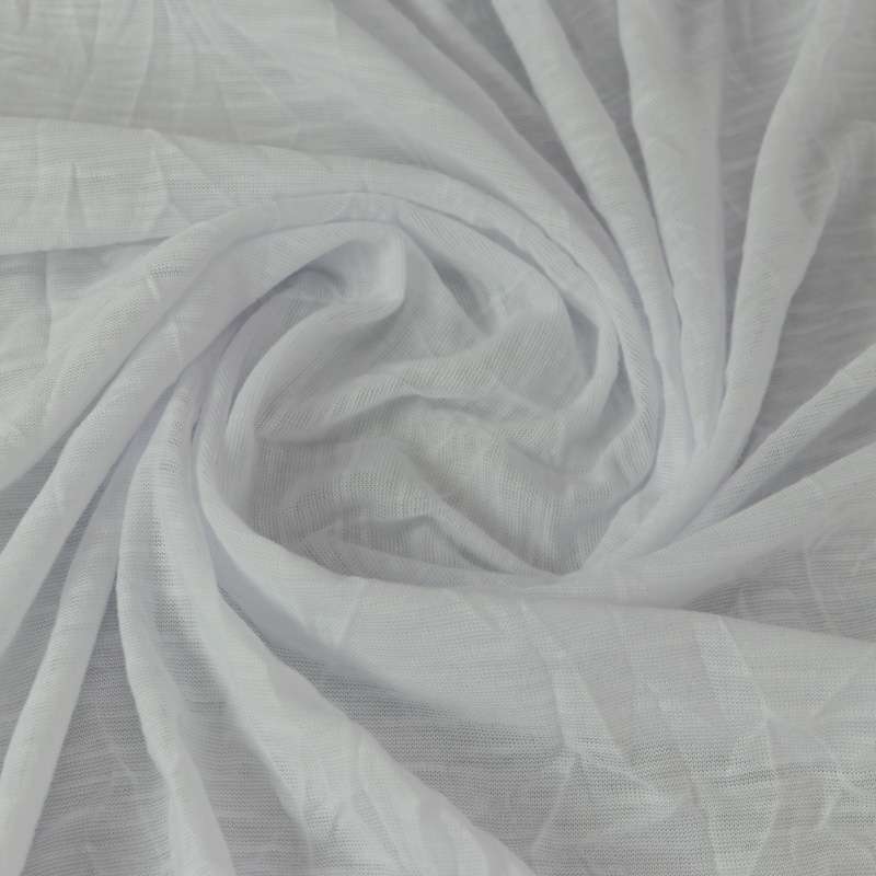 Scuba Robe en Jersey Tissu Blanc Hiver Par Mètre 