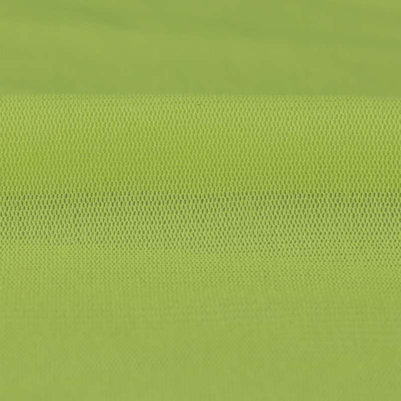 Tissu résille uni couleur vert anis vendu au coupon