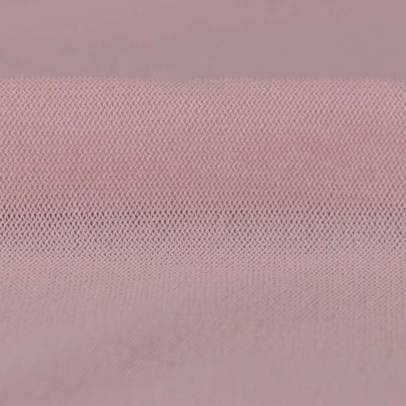 Tissu résille uni couleur rose bébé vendu au coupon