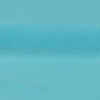 Tissu résille uni couleur bleu turquoise