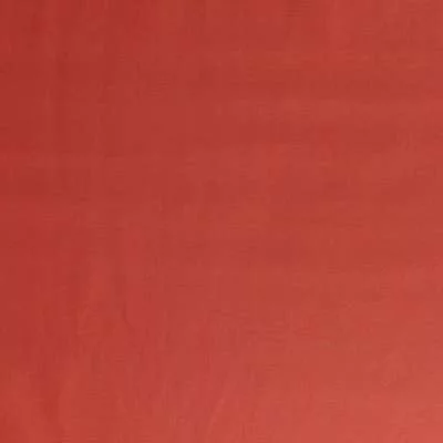 Popeline De Coton Uni Rouge Pour Chemise