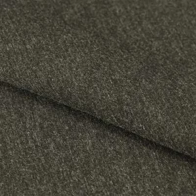 Tissu jersey milano gris anthracite chiné v