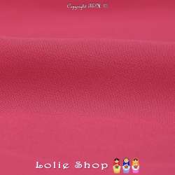 Tissu Voile Viscose Uni Couleur Fuchsia