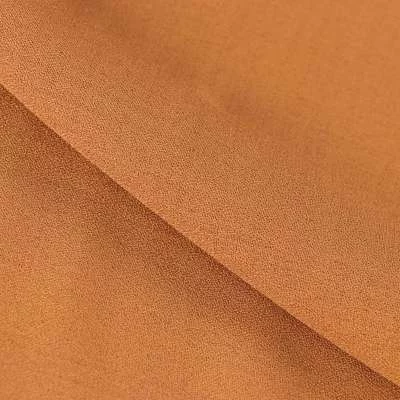 Tissus Crêpe Polyester Uni Orange