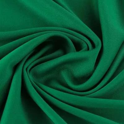 Tissu banlon vert vendu au coupon de 3 mètres