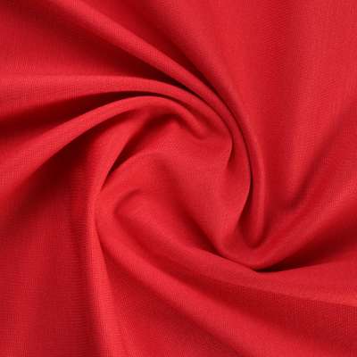 Tissu Jersey Milano De Luxe Uni Rouge vendu au coupon
