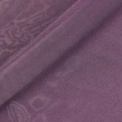 Tissu résille uni couleur violet