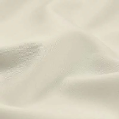 Tissu gabardine coton satin uni blanc
