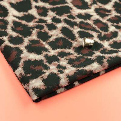 Tissu Microfibre Imprimée léopard