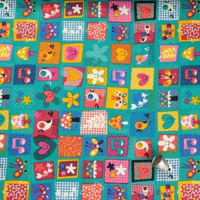 Popeline de coton motif patchwork dans une variété de tailles, allant des tout-petits aux enfants plus âgés