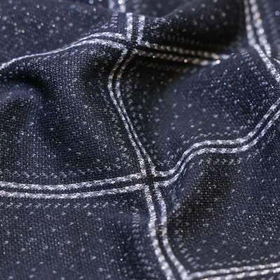 Maille jacquard Noir Motif Carreaux Collection