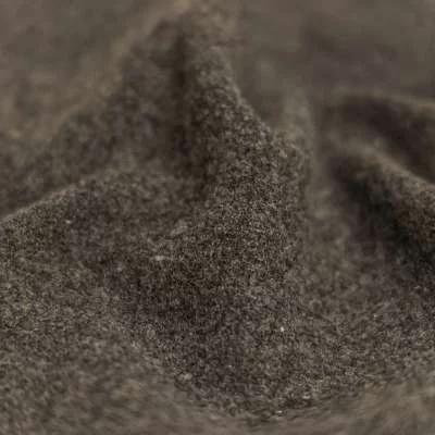 Flanelle de laine chiné gris anthracite
