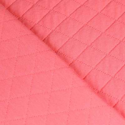 Tissu matelassé Double face a carreaux rose