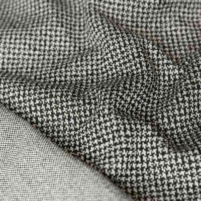 Jacquard gris Motif pied de puce