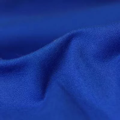 Tissu Jersey Coton uni Bleu Roi Vendu Au Coupon