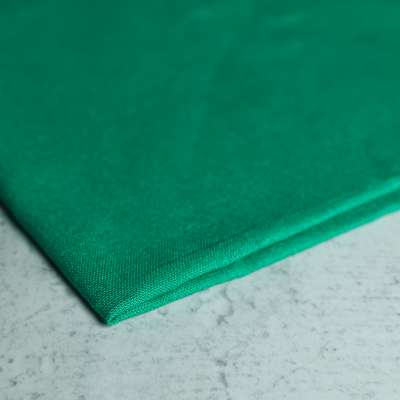 Tissu lin viscose uni-vert vendu au coupon