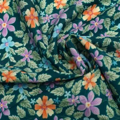 Tissu Crêpe Polyester idéal pour les robes et les blouses