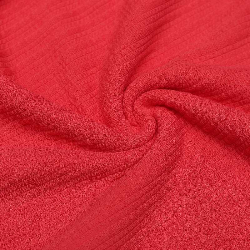 Tissu maille tricot torsadé corail-au coupon Disponible en plusieurs couleurs