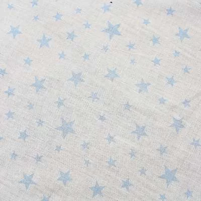 tissu parfait pour vos projets avec notre popeline de coton imprimé étoiles