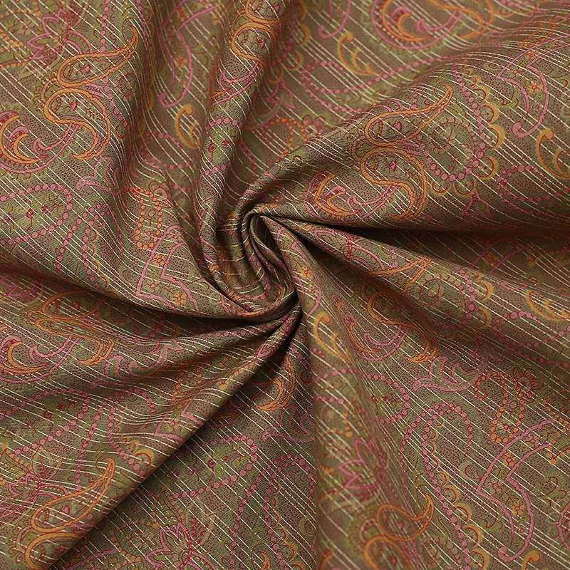 Popeline de coton motif cachemire : tendance et confort