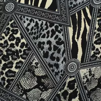 Tissu en satin imprimé léopard et zébré : un choix audacieux pour les créateurs