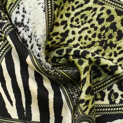 satin motif léopard et zébré : un design unique pour les passionnés de mode