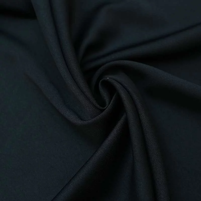 Tissu Crêpe Satin de Luxe uni - Choix de couleurs variées