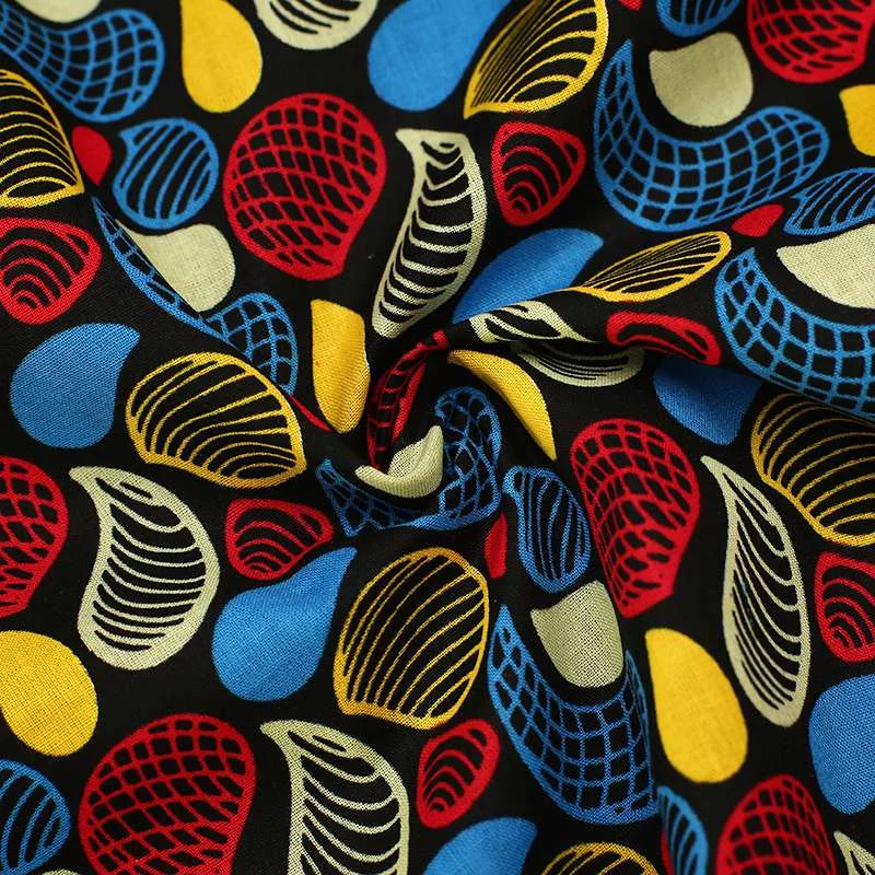 popeline de coton imprimé Paisley multicolores. Idéal pour vos projets de couture