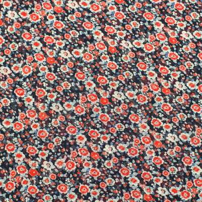 Mousseline Oslo motif petites fleurs