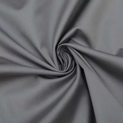 "Tissu Gabardine Coton Stretch Premium Uni - Couleurs Variées"