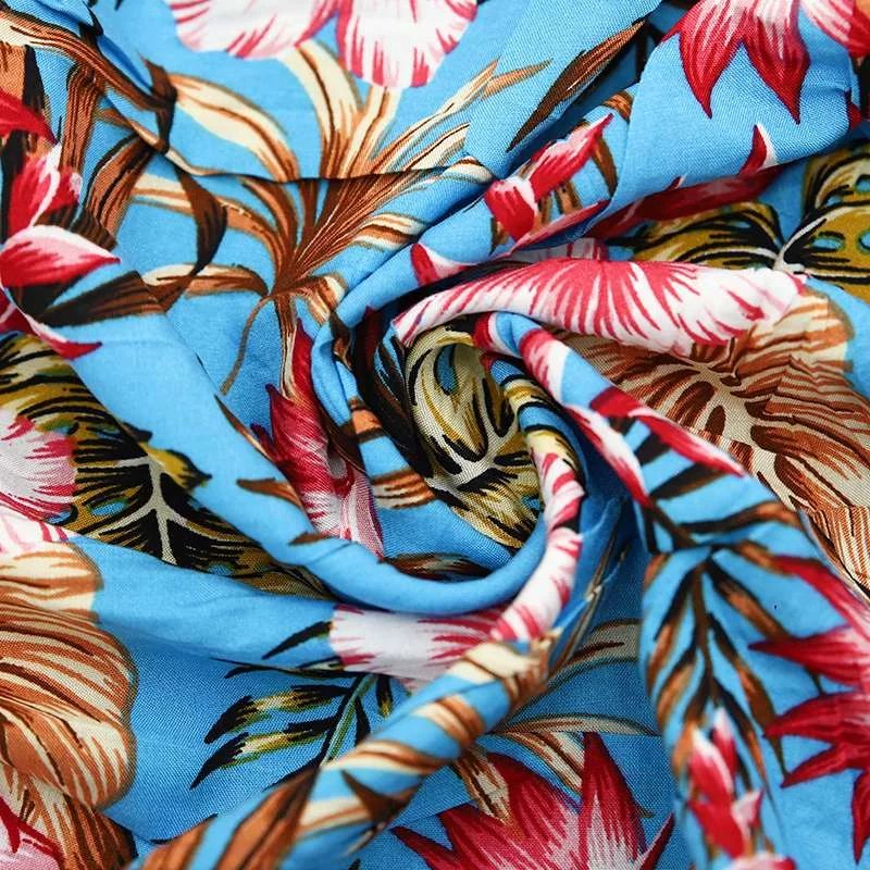Tissu Viscose Imprimé Tropical : Options pour Robes, Jupes & Chemises