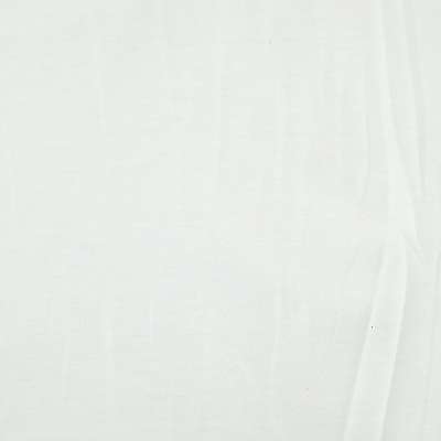 Qualité Supérieure : Tissu Jersey Coton Flammé Blanc Uni