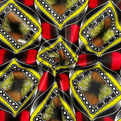 Achetez le meilleur Tissu Wax Africain géométrique en ligne"