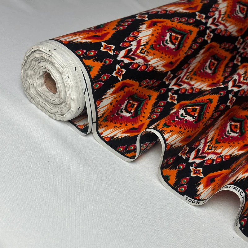 Tissu Wax 100% Coton : Beauté Textile Africaine