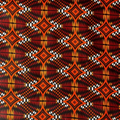 Motif traditionnel wax africain 100% coton