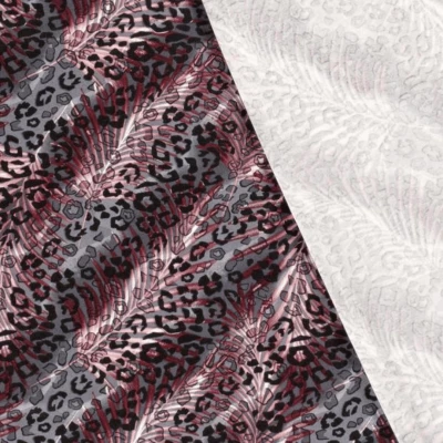 Tissu Jersey Viscose Motif panthère - Confort et Style réunis