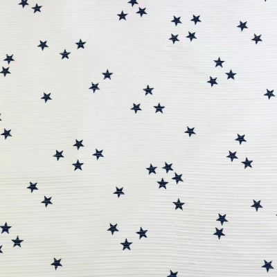 Tissu souple à motifs étoiles