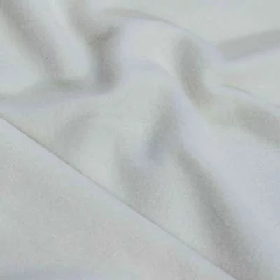 Tissu polaire écru pour vestes confortables
