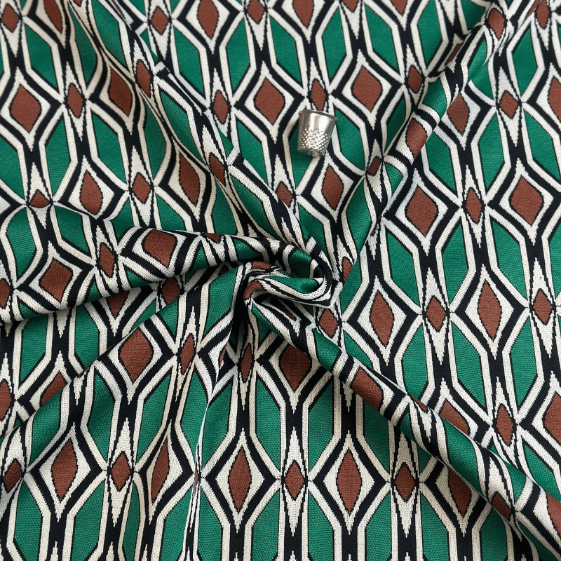 Tissu-Maille-Jacquard-Qualité-Couture-Unique