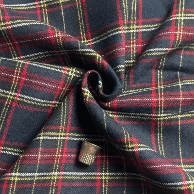 Tissu à carreaux écossais pour costumes