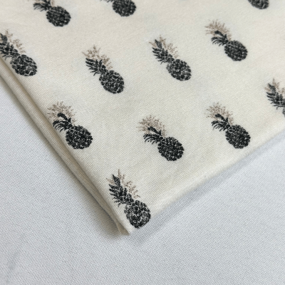 Tissu Jersey en Coton Motif Exotique