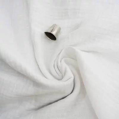 Tissu Double Gaze de Coton pour Blouses